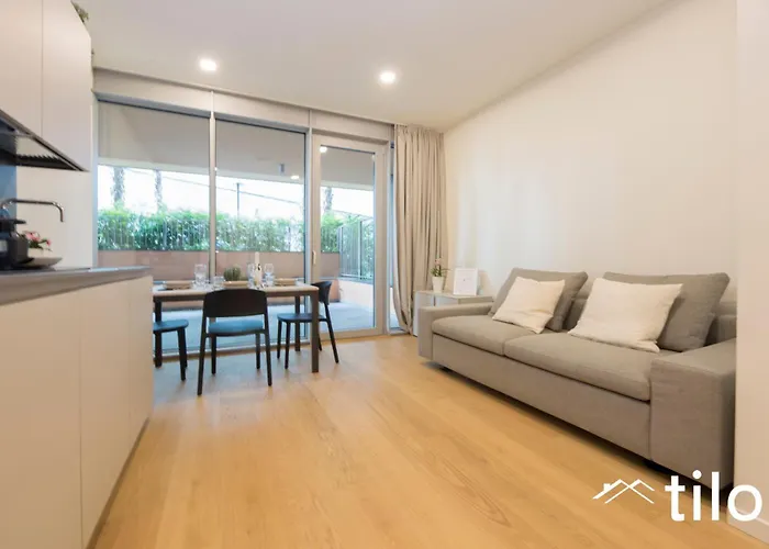 Waterfront Lux, 1br, Ac, Parking, Gym, Wifi By Tilo 公寓 *