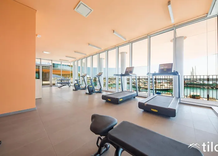 公寓 Waterfront Lux, 1br, Ac, Parking, Gym, Wifi By Tilo 热那亚